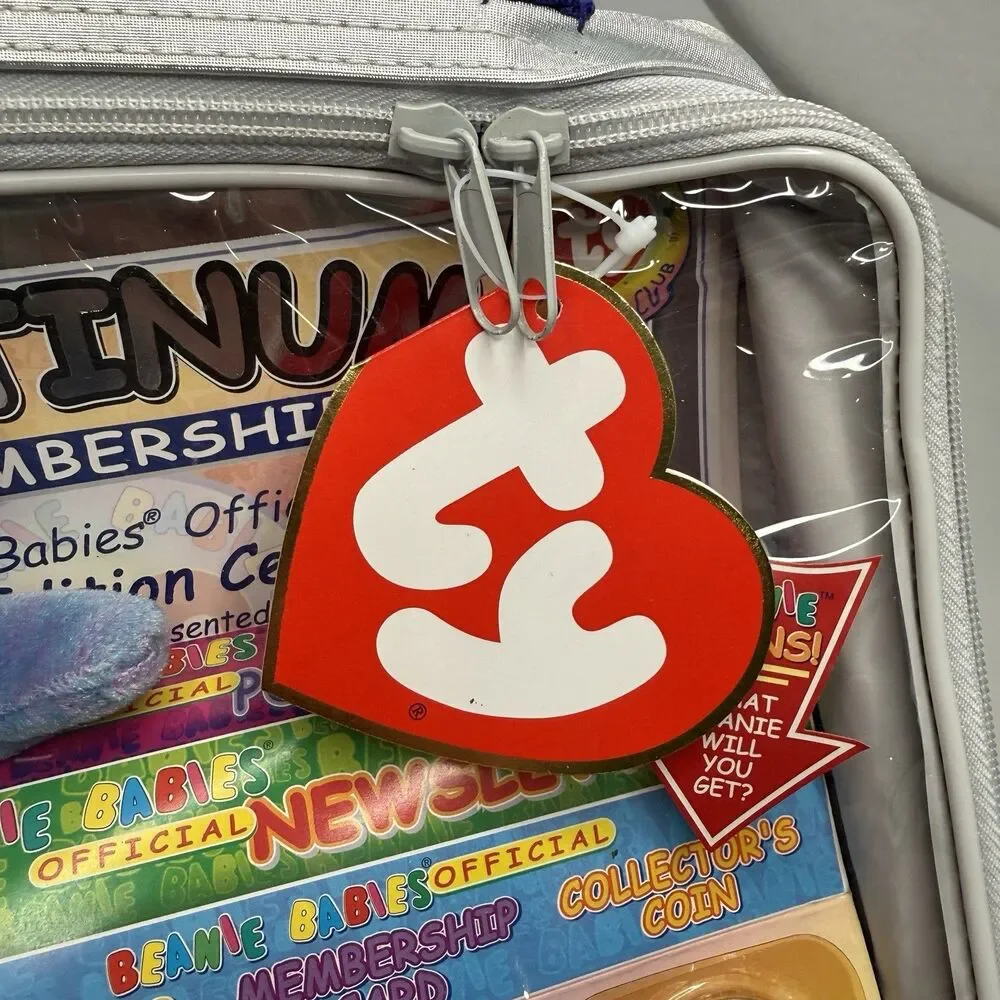 Ty Beanie Babies Platinum Edition Club Kit Sealed Vintage Collectible NEW